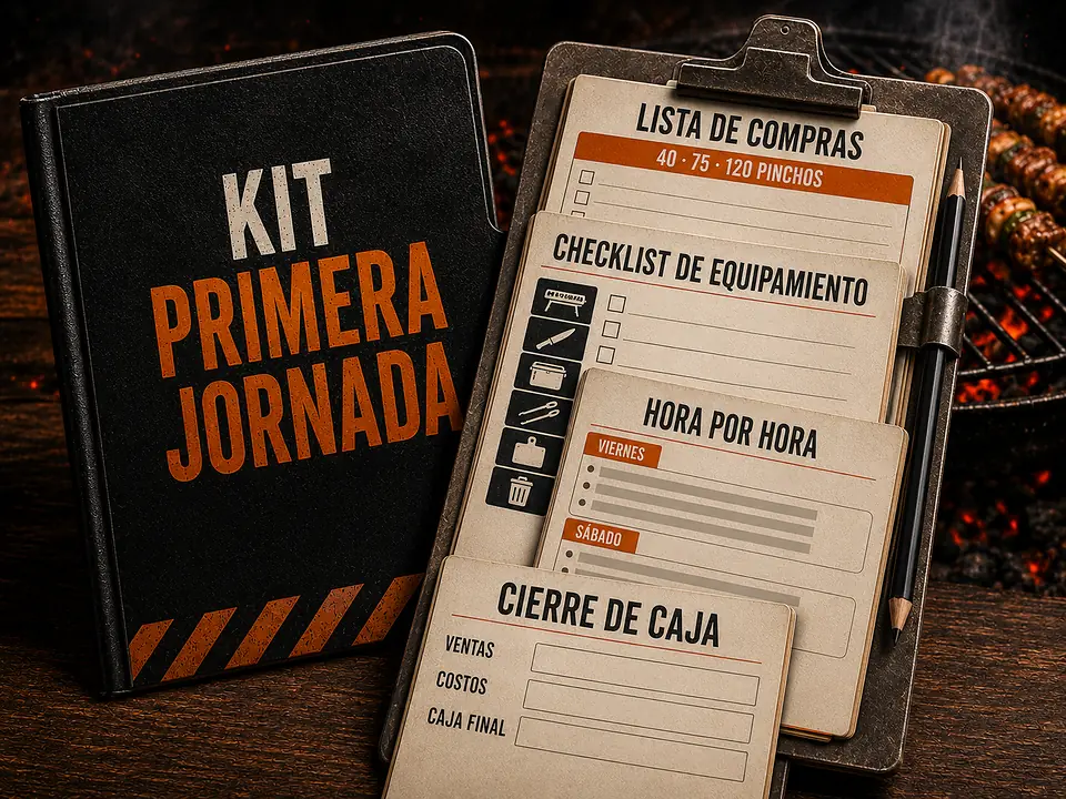 Kit Primera Jornada: listas de compras y checklists